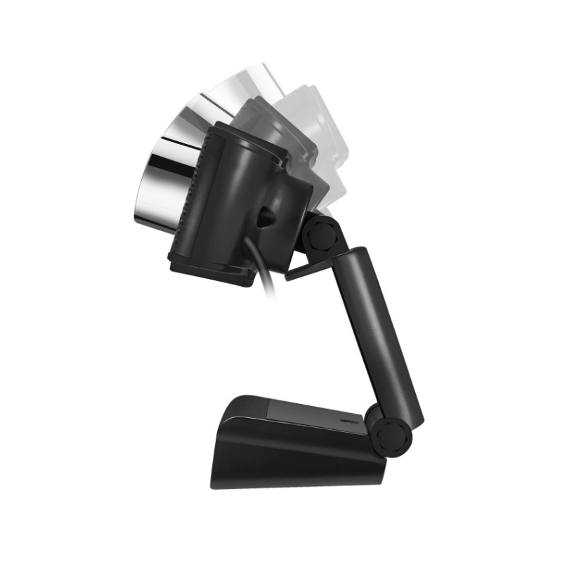 Adesso CYBERTRACK H4 -Webcam - 2.1 Megapixel - Black - USB 2.0 - Manual Focus - Microphone